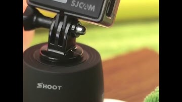 SHOOT 360-Degree (60 min) Time Lapse Pan and Tilt Head for Mobile Phones and Action Cameras