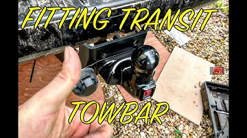 Transit Custom Towbar Installation (With Electrics)