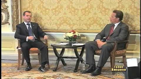 Президент Медведєв з Каліфорнії розпочав візит до США