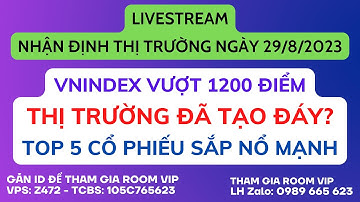 Chứng khoán hôm nay | Nhận định thị trường: VNINDEX vượt 1200, TOP CỔ PHIẾU SẮP NỔ MẠNH?