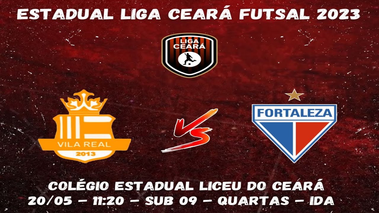 Estadual Liga Ceará Futsal 2023 - Vila Real x Fortaleza EC - SUB 09 ...