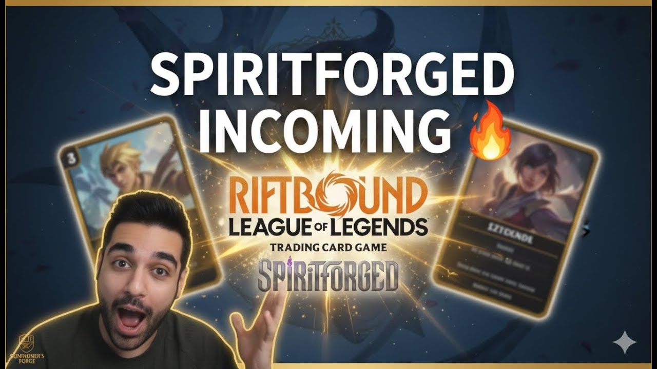RIFTBOUND: SPIRITFORGED INCOMING 🔥 | What You MUST Know - YouTube