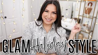 GLAM HOLIDAY FASHION FINDS *The Best Sequin Top for NYE* | LuxMommy