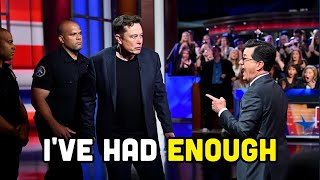 Elon Musk Goes MENTAL On Colbert’s Show — Gets HUMILIATED On Live TV