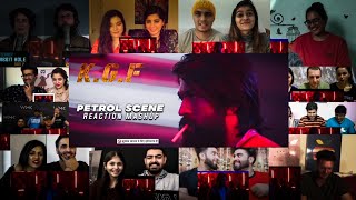 KGF Chapter-1 Petrol Scene Cazy Monster Reaction Mashup | Rocking Star Yash | #DheerajReaction |