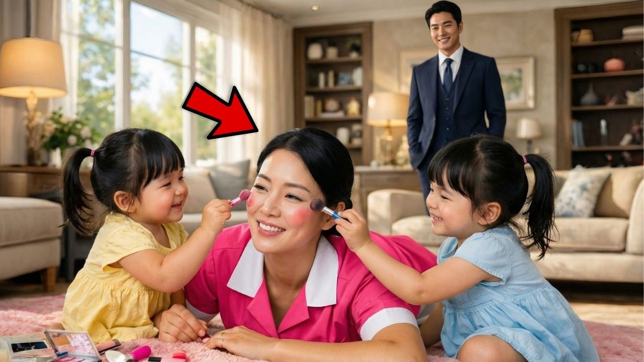 CEO flagra cena emocionante: faxineira brinca com filhas paraplégicas | DRAMA COREANO