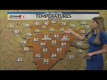 A break in the rain arrives Sunday
