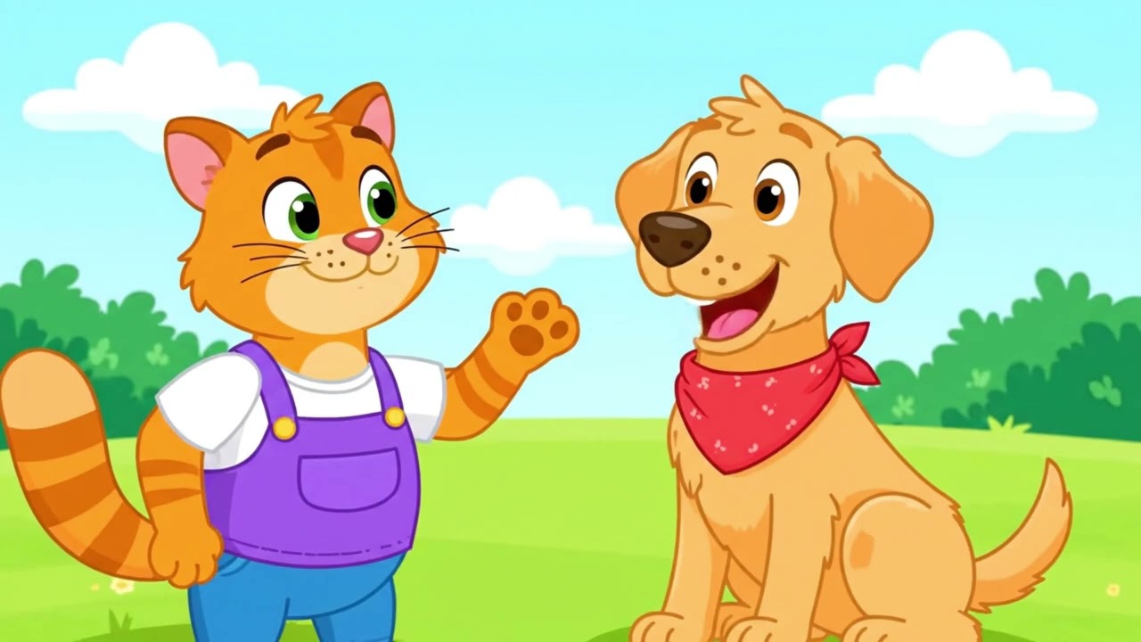 🐻 Bear & Rabbit Talk Too Much! 😂 | Fun Talking Animals Cartoon