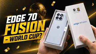 Mở hộp Motorola Edge 70 Fusion: 3 màu cực đẹp, màn hình 144Hz siêu mượt!