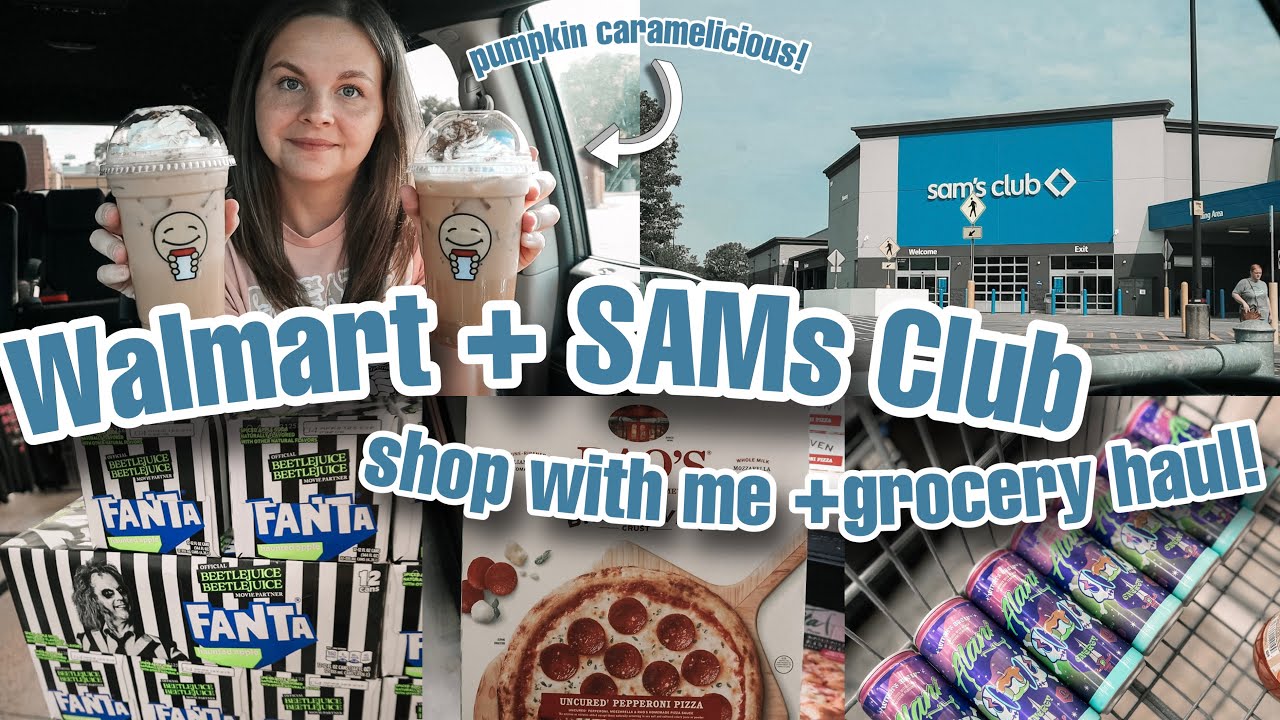 Sam Cub Walmart Walmart Grocery Haul + SAMs Club Shop With Me | New Grocery Finds ...