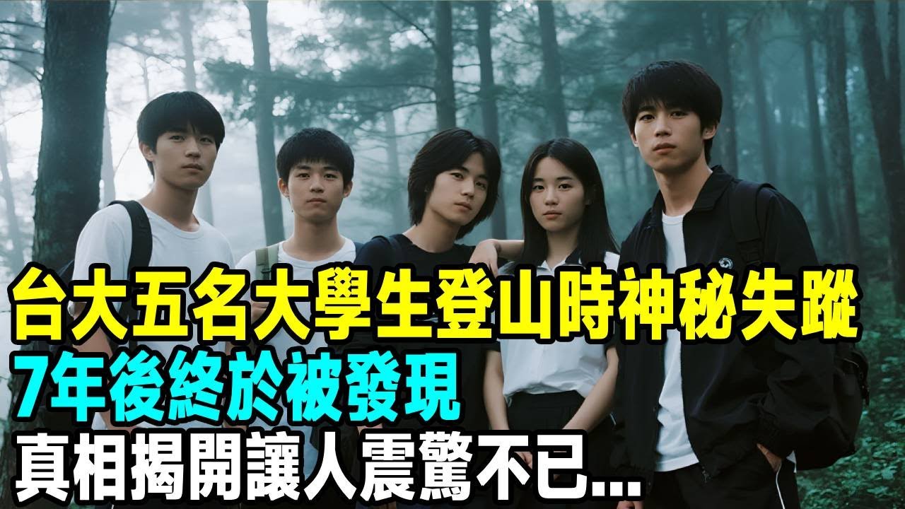 台大五名大學生登山時神秘失蹤，7年後終於被發現，真相揭開讓人震驚不已...「茶桌老故事」
