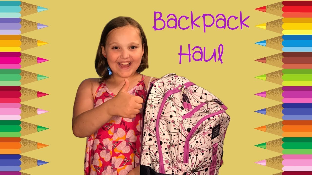 back to school prayer What's in your backpack for school 2019 haul GIVEAWAY for girl