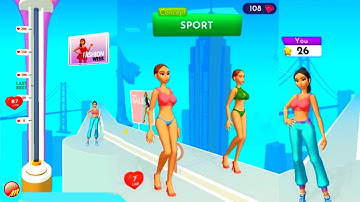 Fashion Battle - Dress to win game Gameplay Trailer concept- sport.