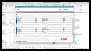 Delete Project Parameters  |  EasyBIM Add-in