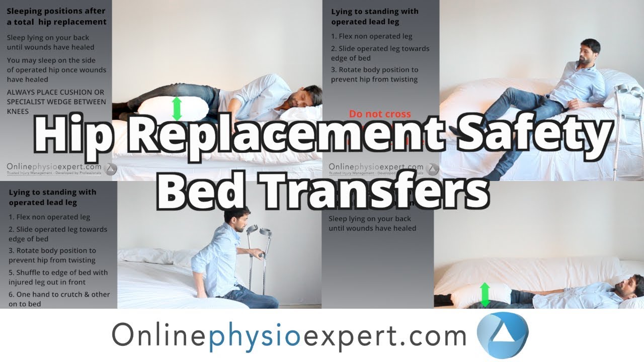 How To Sleep After Hip Replacement - EquipMeOT