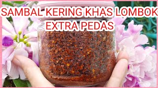 SAMBAL KERING LOMBOK EXTRA PEDAS  #cabesetan #caberawit ##samballombok#sambalkering