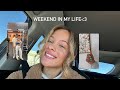 A weekend in my life get my nails done workout routine nighttime routine sb haul