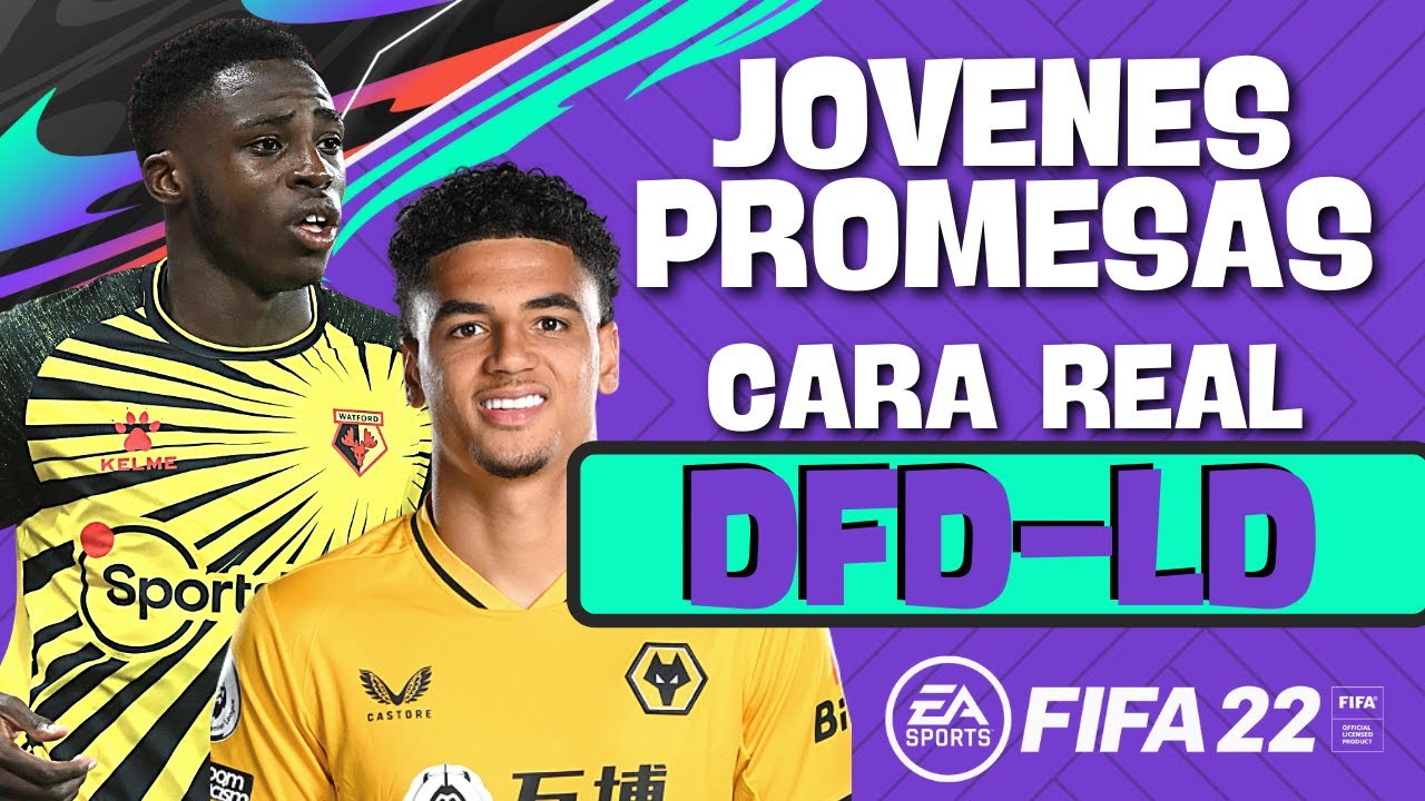 JÓVENES PROMESAS CON ROSTRO REAL!! - MC-MCD - FIFA 22 MODO CARRERA - YouTube