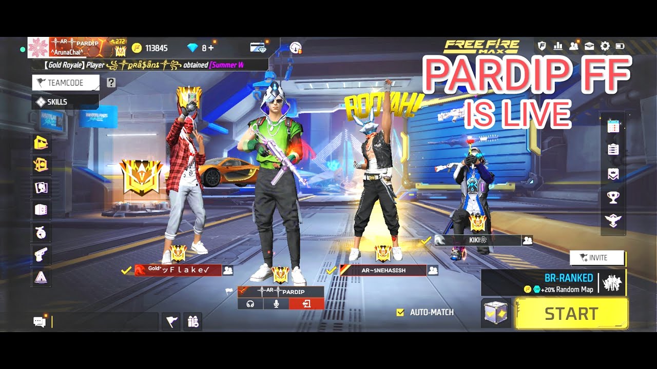 New Season Br Ranked 31 Road To Top 1 Grandmaster #FREEFIRELIVE # ...
