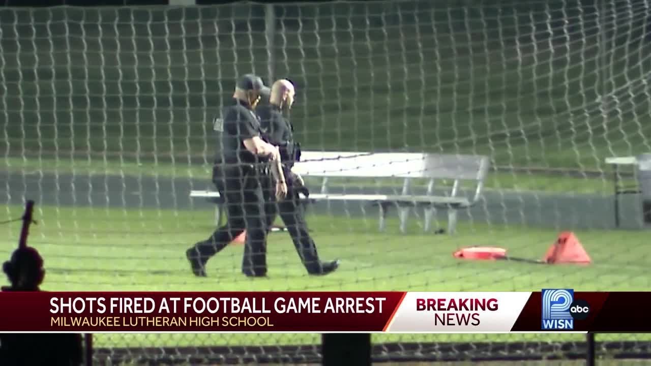 Police arrest teen in shots fired incident at football game - YouTube