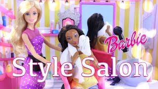 Barbie Style Salon Play Set - New Toy Review - 4K