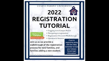CCSD 15 2022-23 Registration Tutorial Video (English)