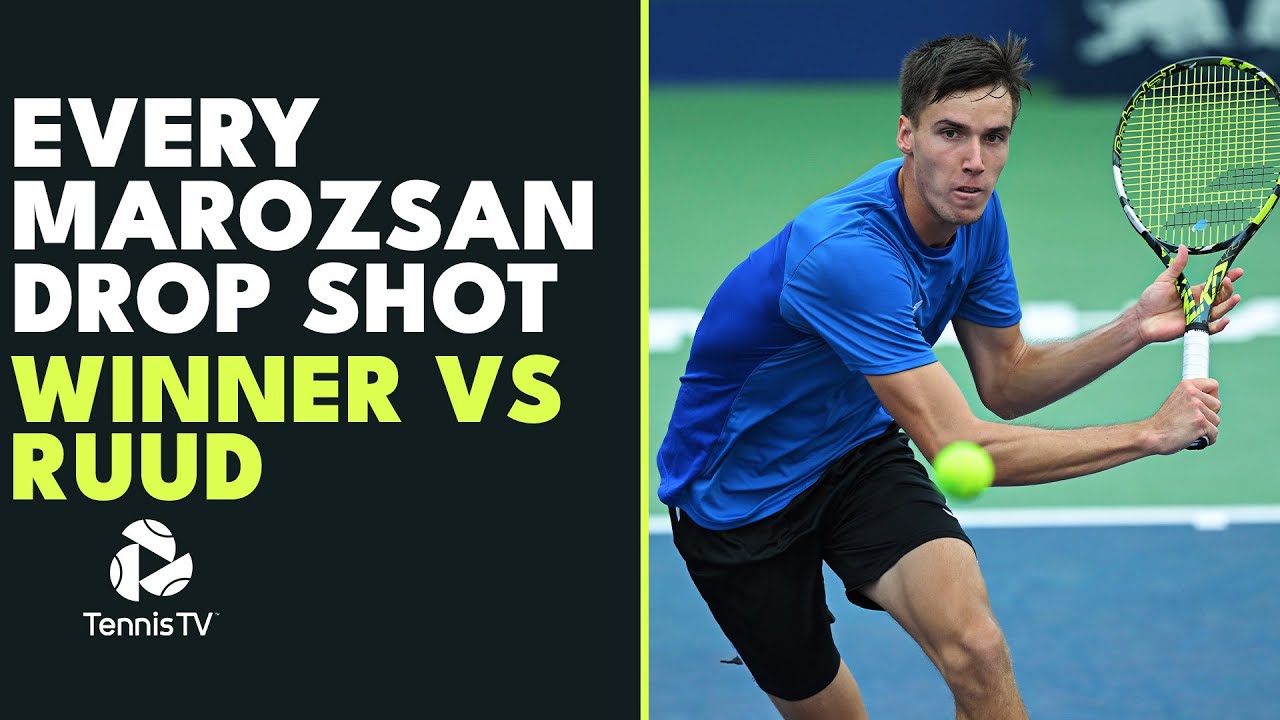 EVERY Drop Shot Winner By Fabian Marozsan vs Casper Ruud 🥵 | Shanghai 2023