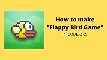 Learn to create flappy bird game in code.org