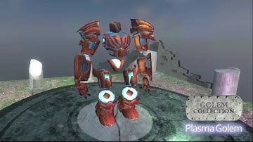 Plasma Golem 1.0 [Golem Collection] available at Unity Asset Store