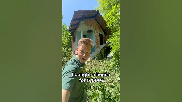 I bought a house for €5000!￼
