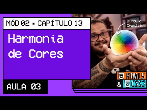 Harmonia de cores - @Curso em Vídeo HTML5 e CSS3