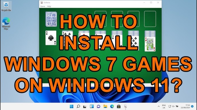 Install Windows 7 Games on Windows 10 (Chess Titans, Minesweeper, Solitaire  etc.) 