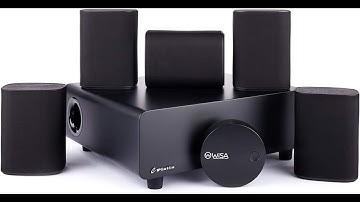 Platin Milan 5.1 Wireless Home Theater System for Smart TVs - with WiSA SoundSend