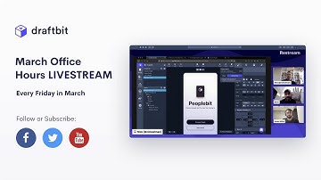 Draftbit Office Hours - LIVESTREAM