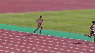 2019/11/16福岡県長距離記録会男子3000m5組