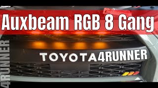 How to: 4Runner Auxbeam RGB 8 Gang Install + Raptor Grille Lights #4Runner by Carport Mods 2,063 views 1 year ago 3 minutes, 27 seconds