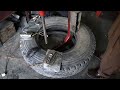 How to Repair a Hard Impact Sidewall Truck Tire | Amazing Technique