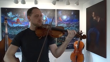 Book 1, Song 14 ("The County Fair") from "Beautiful Music for Two String Instruments" (1st Violin)