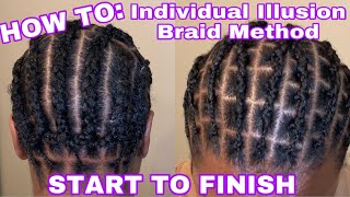 Individual Illusion Braid Method | Tutorial