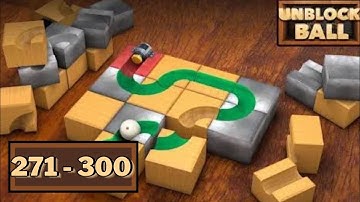 Unblock ball- Block Puzzle| Level 271 - 300 |Step by step| Gamer Eragm