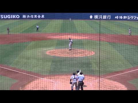 【慶應義塾 津留崎大成】夏季準々決勝vs桐蔭学園 増田陽太 第4打席