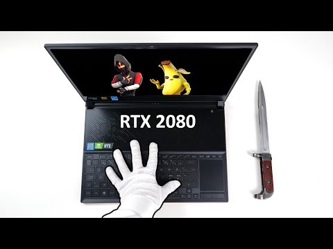 RTX 2080 Gaming Laptop Unboxing (Ultra-Slim) ASUS ROG Zephyrus +  Fortnite, Apex Legends, MW2