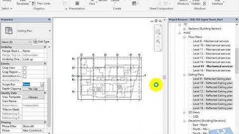 Bài 6: Hướng dẫn cách dùng Scope box trong Revit