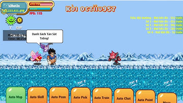 Ngọc Rồng Online - Thành quả sau 12h up bên cold