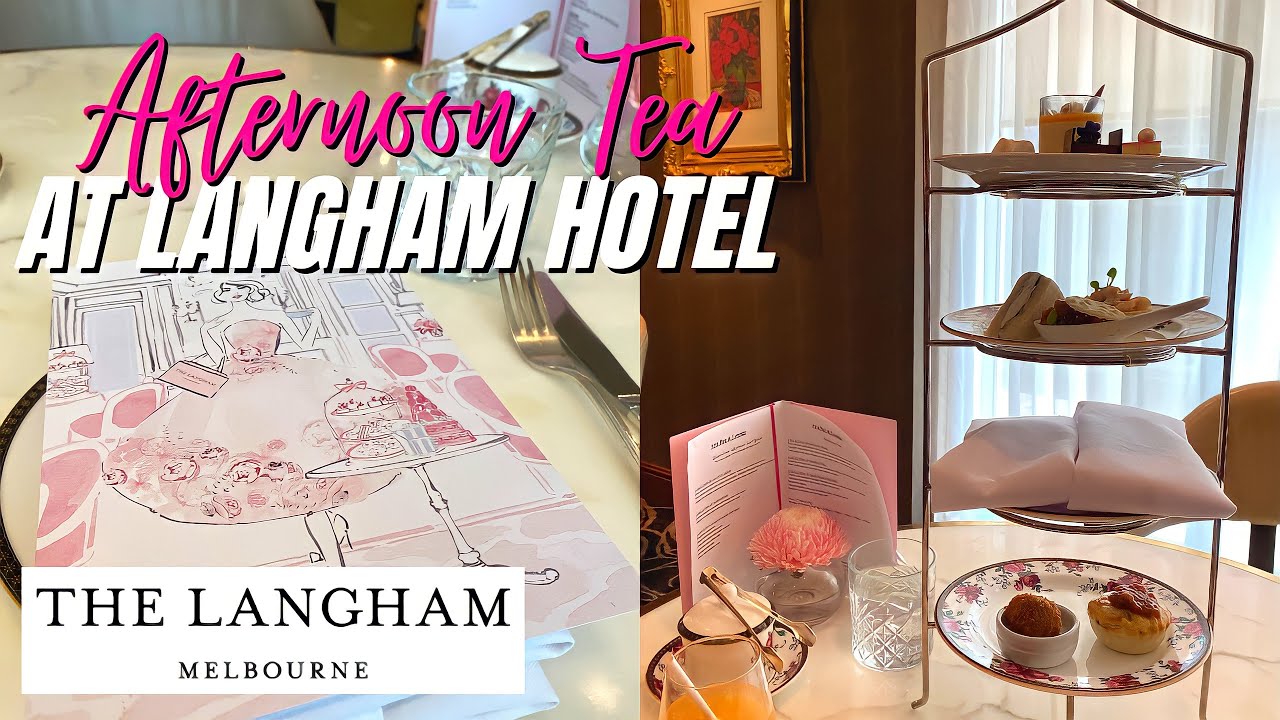 Melbourne Australia Afternoon Tea | LANGHAM HOTEL MELBOURNE | High Tea in Australia | JOS ATKIN