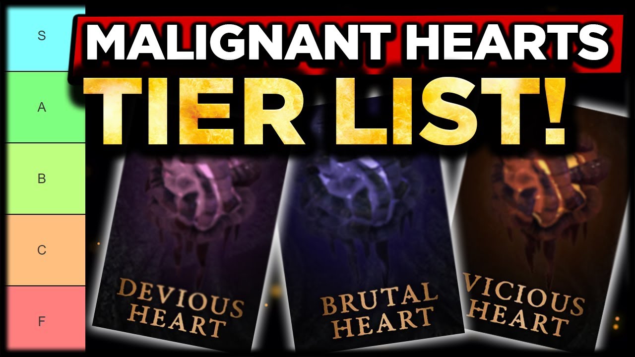 Diablo 4 Malignant Hearts list and how to use them
