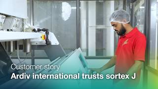 SORTEX J - Easy operation and strong rejection performance
