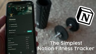 The Simplest Notion Workout Tracker Template screenshot 4