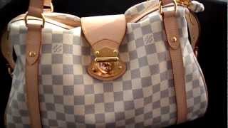 Louis Vuitton Stresa PM bag review Damier Azur 