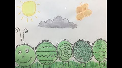 Caterpillar Patterns - Repetition of Lines, Shapes, and Colors in Art